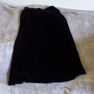 Velvet skirt